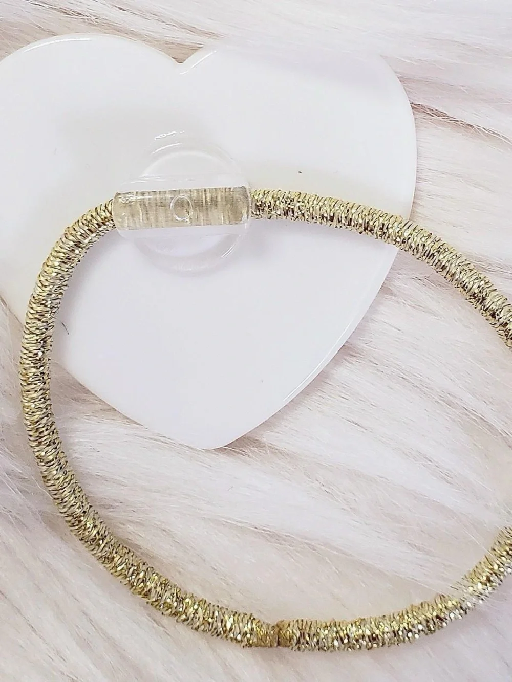 2 Heart shaped hair accessories and pink rhinestone earrings